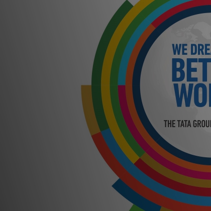 TATA SUSTAINABILITY GROUP - Publication - We Dream of a Better World - An illustration of how the Tata group companies’ activities are contributing to the realisation of the SDGs either through the business