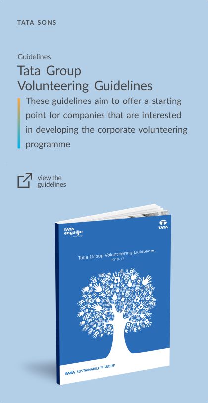 Tata Group Volunteering Guidelines